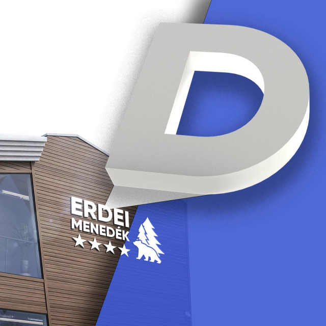 Habbetű, 3D felirat készítés - kültéri, erősített