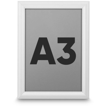 "A3"-as poszterkeret ezüst