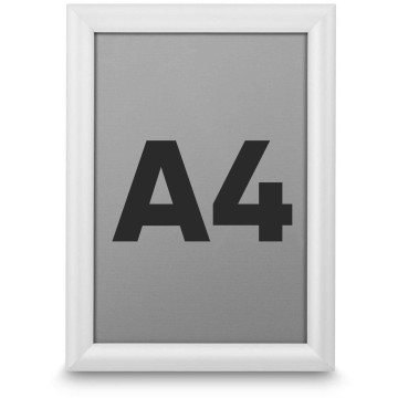 "A4"-es poszterkeret ezüst