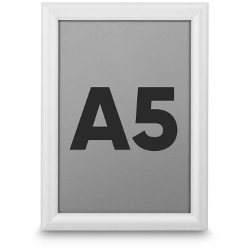 "A5"-ös poszterkeret ezüst