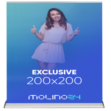 Roll Up Exclusive 200x200cm