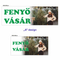 Fenyőfa vásár molinó design "A"